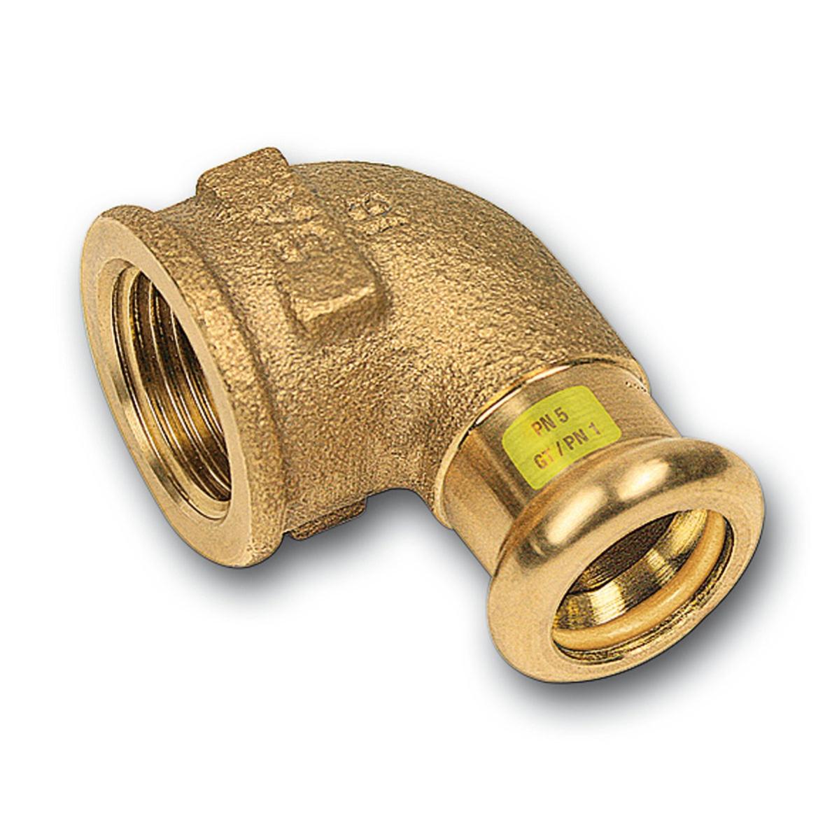 Raccordo A Gomito In Ottone Da 10 Mm Per Tubo Flessibile A 3/8 - Foto 2