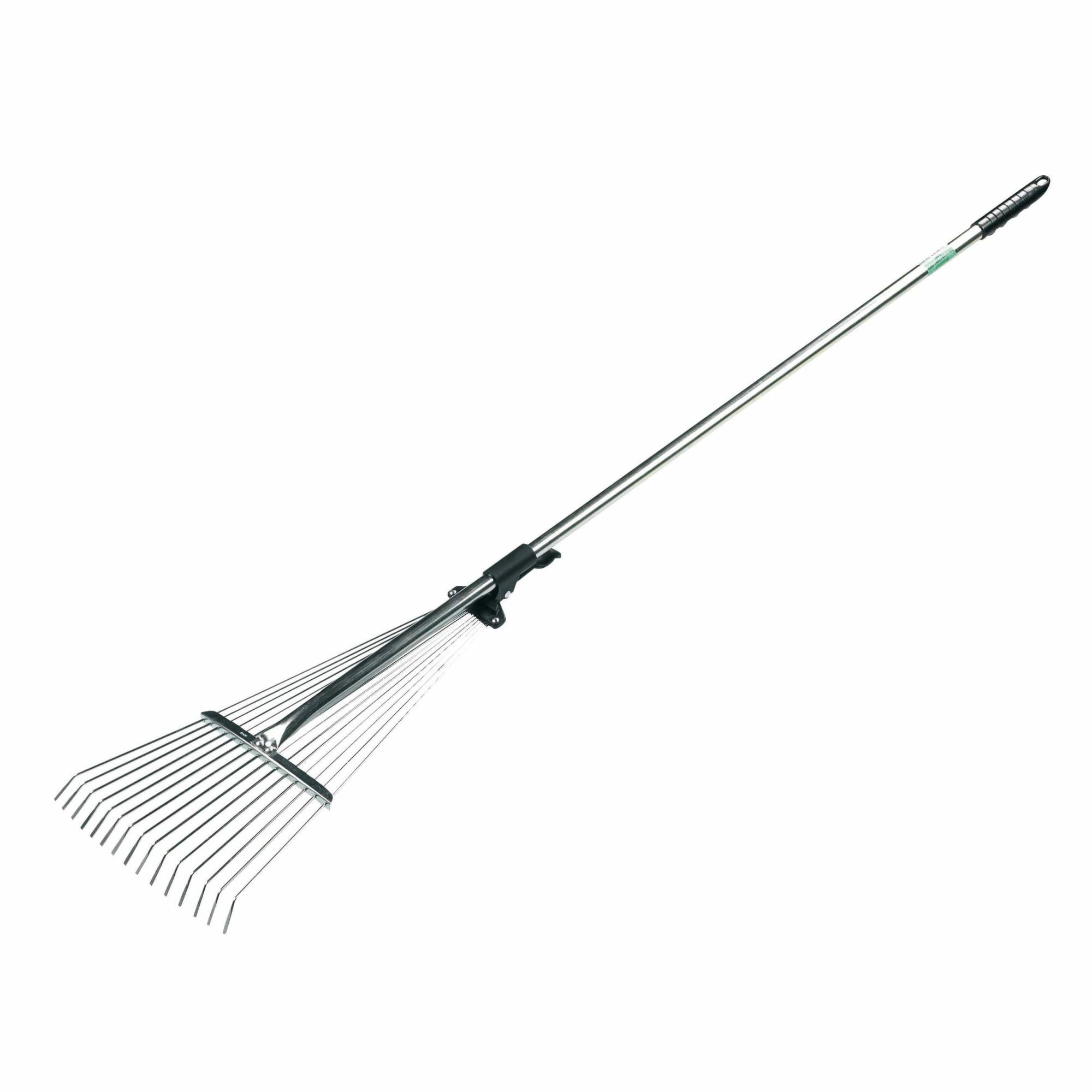 Fuller Scopa Regolabile Con Manico Telescopico In Acciaio – Setole Antimuffa Per Tutte Le Superfici – Colore Rosso - 2