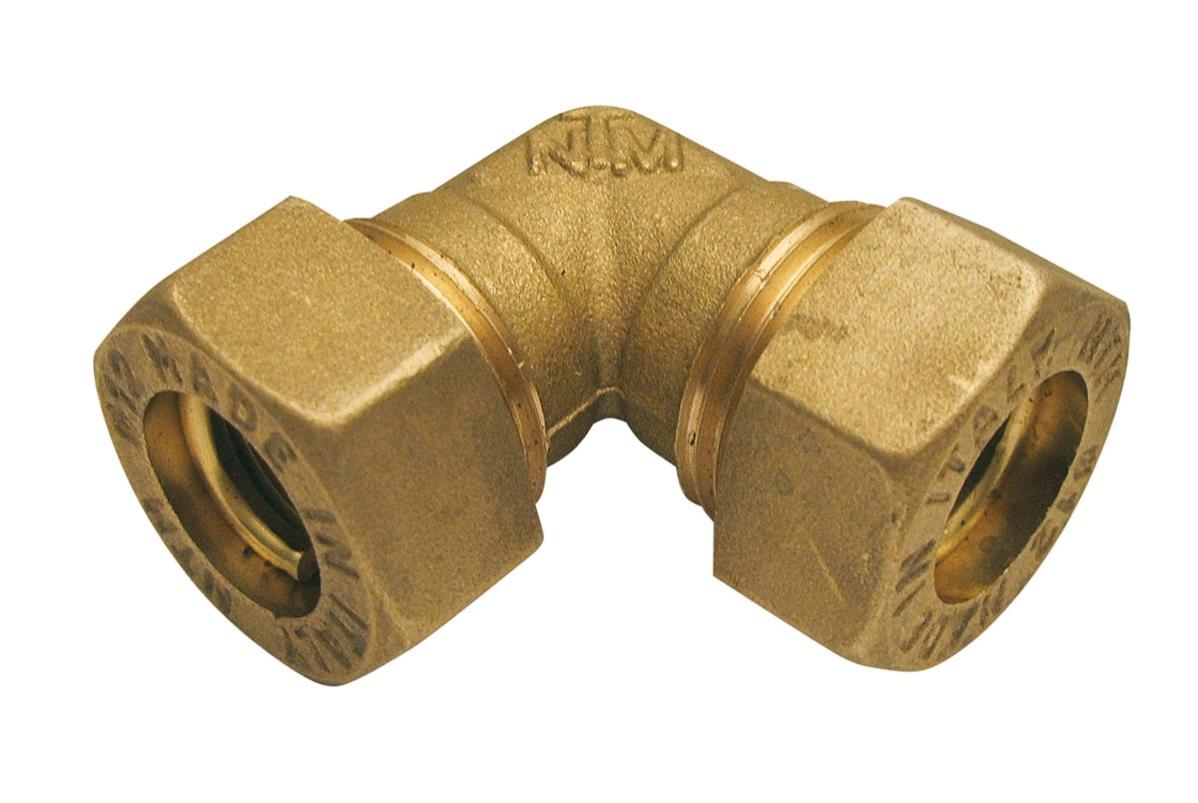 Raccordo A Gomito 90 Gradi Filettato In Ghisa Gebo F/F 1/2 90-4G - Foto 6