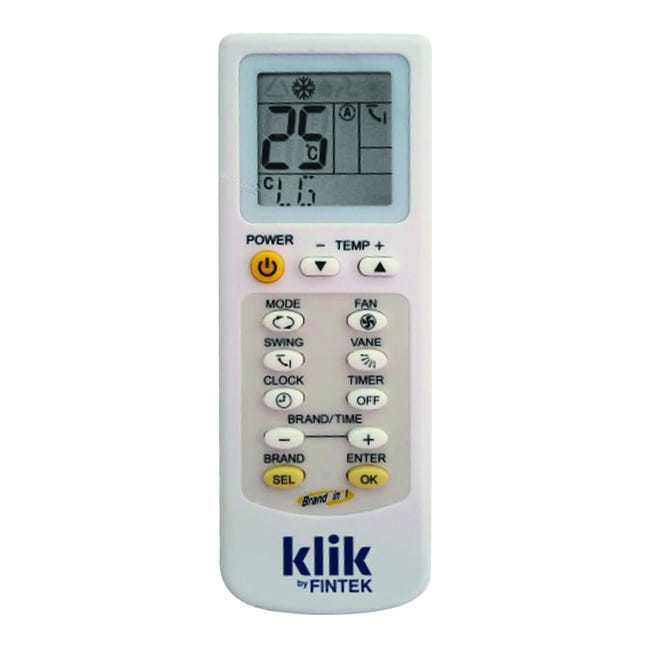 Telecomando universale Konelco per climatizzatori 42534 Telecomando universale Konelco per climatizzatori 42534