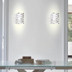 Applique moderno rettangolare LED 12W lampada parete muro soggiorno ufficio  230V LUCE 6500K