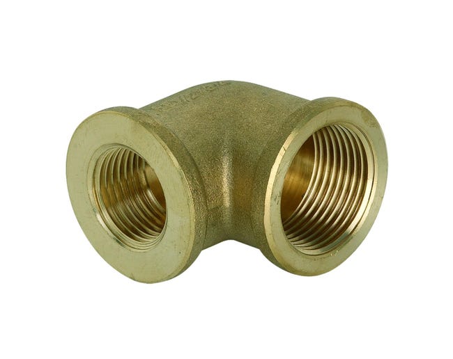 Raccordo A Gomito 90 Gradi Filettato In Ghisa Gebo F/F 1/2 90-4G - Foto 11