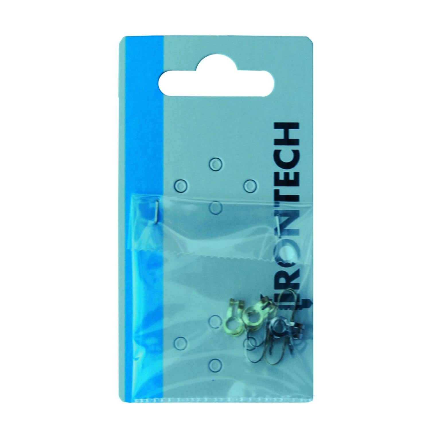 Set Di 2 Uccellini Decorativi A Clip – Marrone E Blu, In Resina, 11x6 Cm, Per Piante, Ghirlande O Mensole