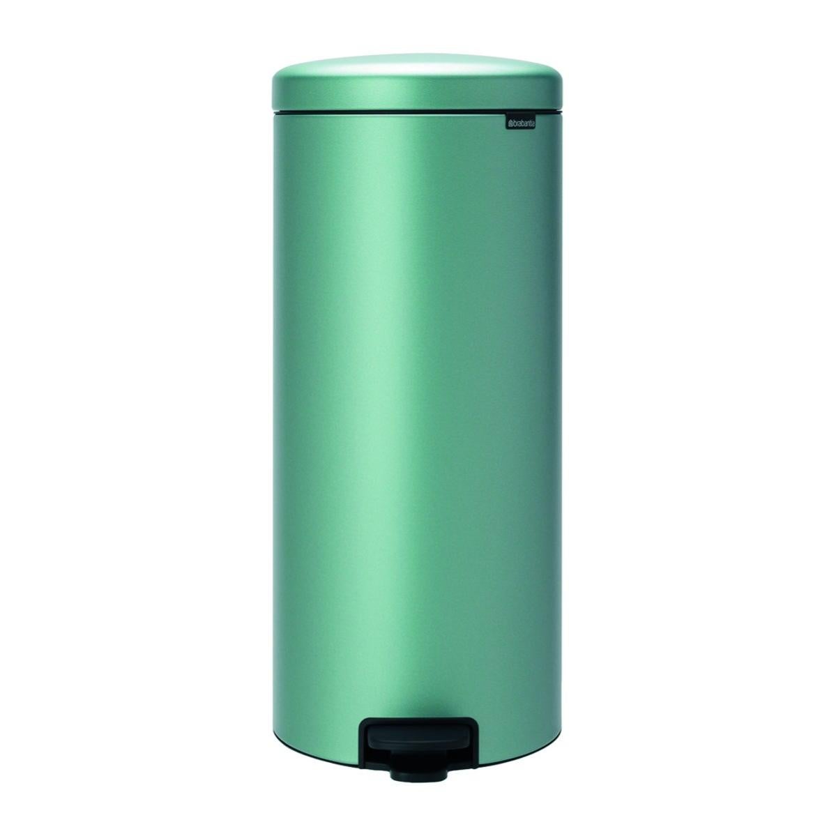 Brabantia StepUp 40L Pattumiera A Pedale Grigio Chiaro – Riciclaggio Facile E Design Salvaspazio