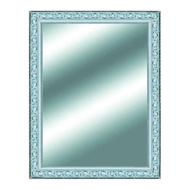 Specchio rettangolare da parete con cornice ASIA