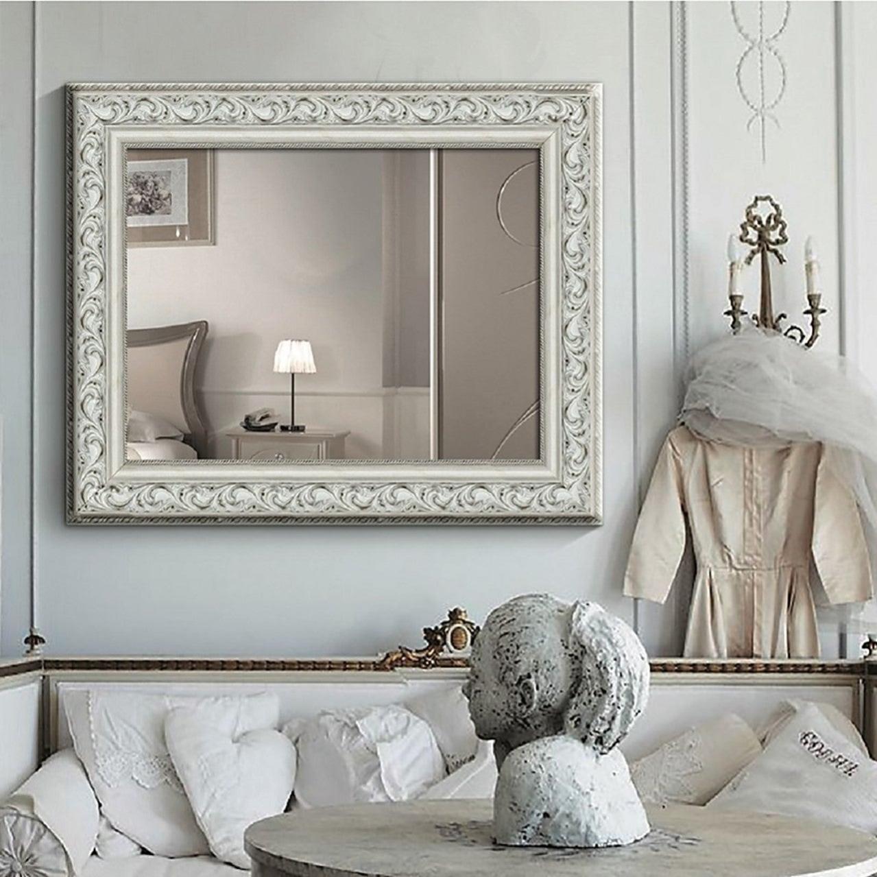 STILPROJECTSTORE Specchio moderno rettangolare da parete con cornice,  specchio decorativo 120x80 - Medora…