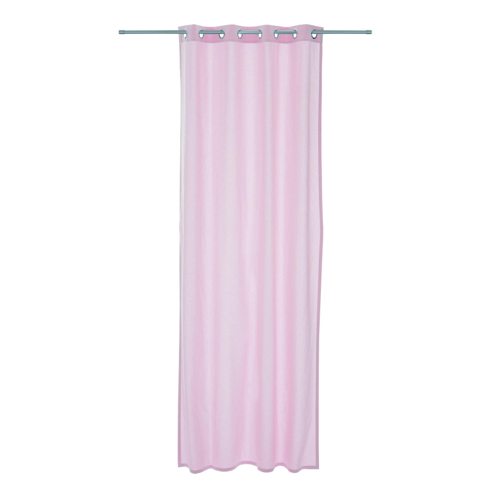 Tenda semi-filtrante Sandra azzurro occhielli 140x280 cm | Leroy Merlin