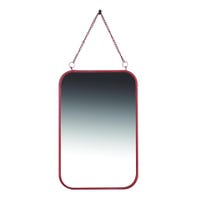 Ultrue Specchio da parete con cornice effetto rame retrò, specchio rettangolare 22 x 30, vetro temperato anti-desilvering da 0,3 cm, cornice PS sostenibile e robusta, riflessione HD e installazione Ultrue Specchio da parete con cornice effetto rame retrò, specchio rettangolare 22 x 30, vetro temperato anti-desilvering da 0,3 cm, cornice PS sostenibile e robusta, riflessione HD e installazione