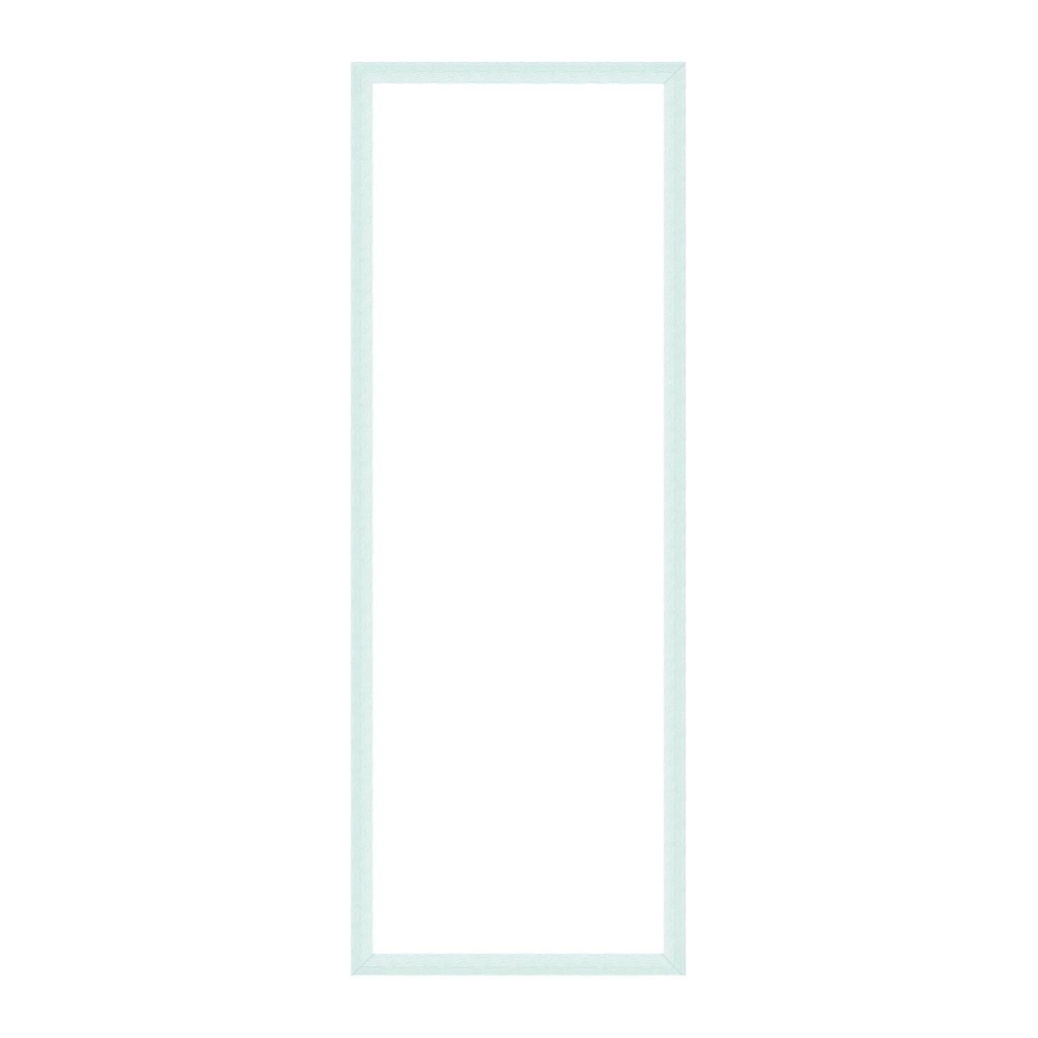 Cornice rettangolare bianco opaco per foto da 37.4x98.4 cm