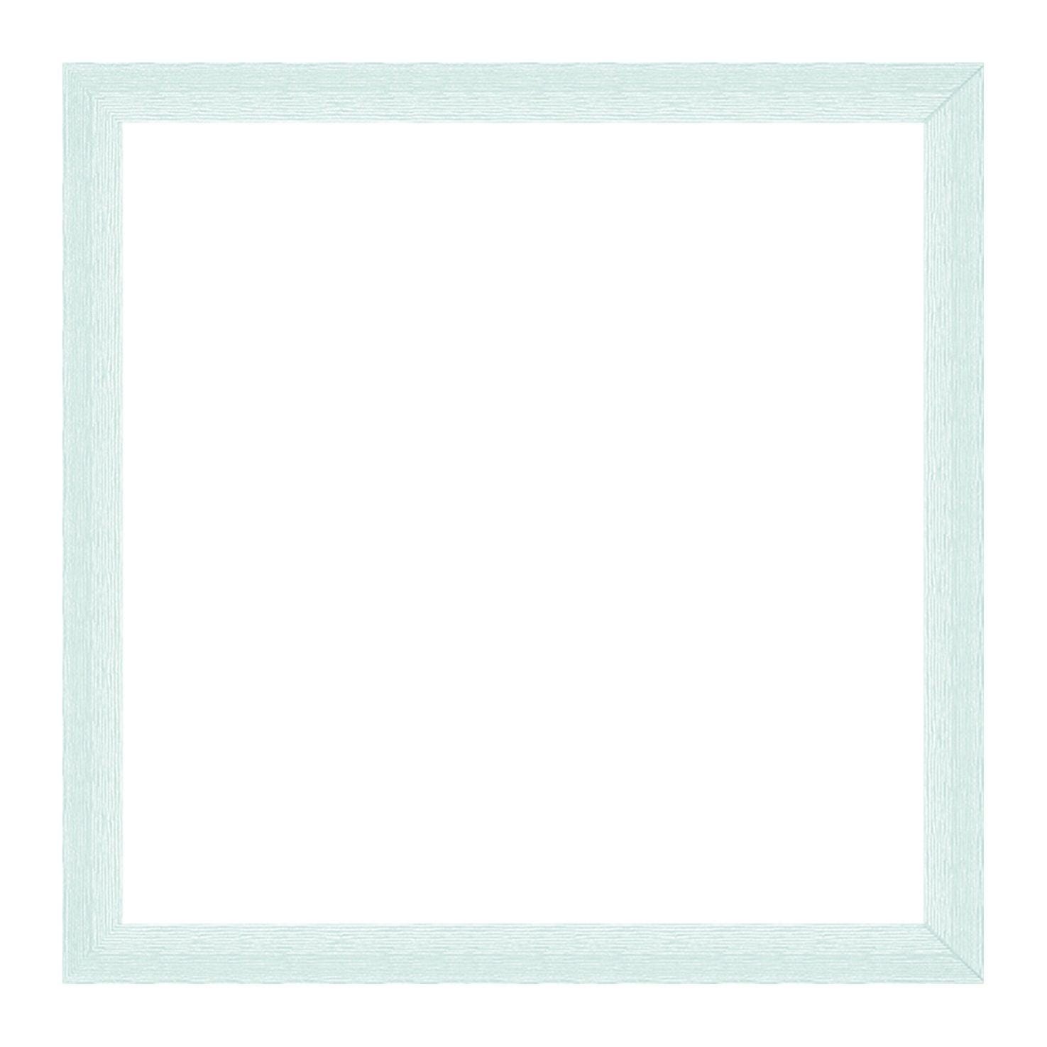 Cornice quadrata bianco opaco per foto da 50.4x50.4 cm