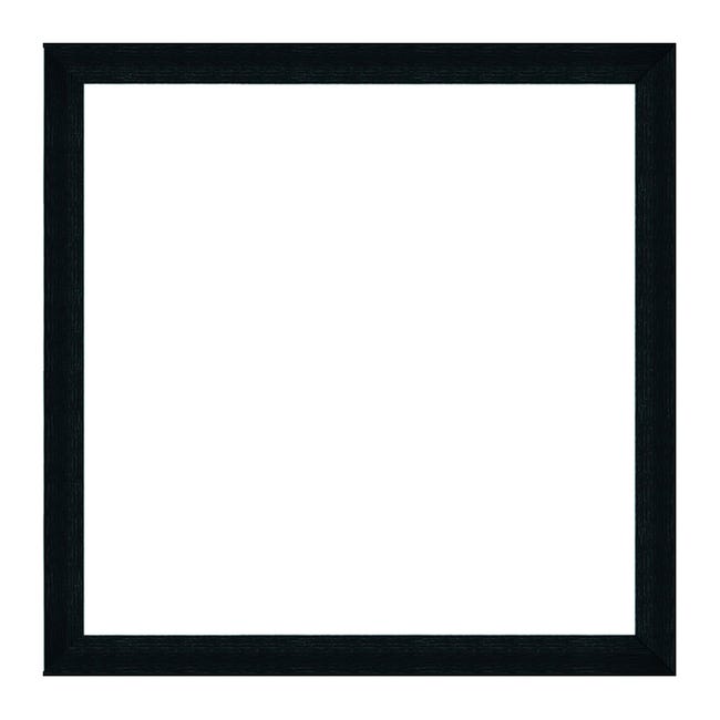 Cornice quadrata nero opaco per foto da 50.4x50.4 cm