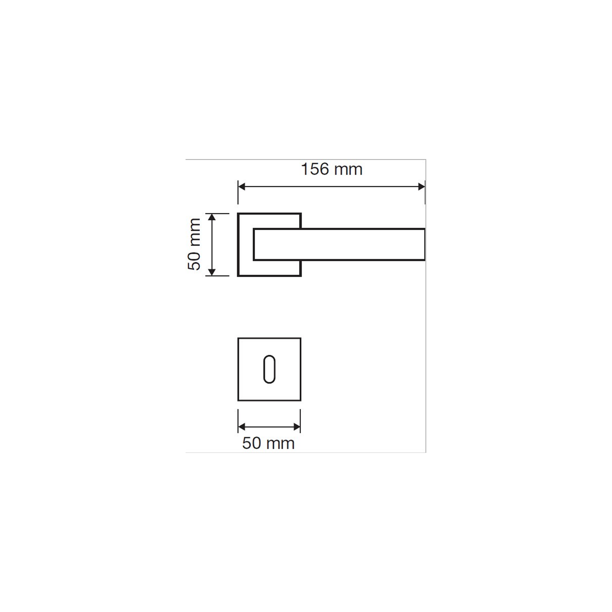 Maniglia Porta Interna LINEA CALI' CORNER - Cromo Satinato Con Accessori - Foto 7