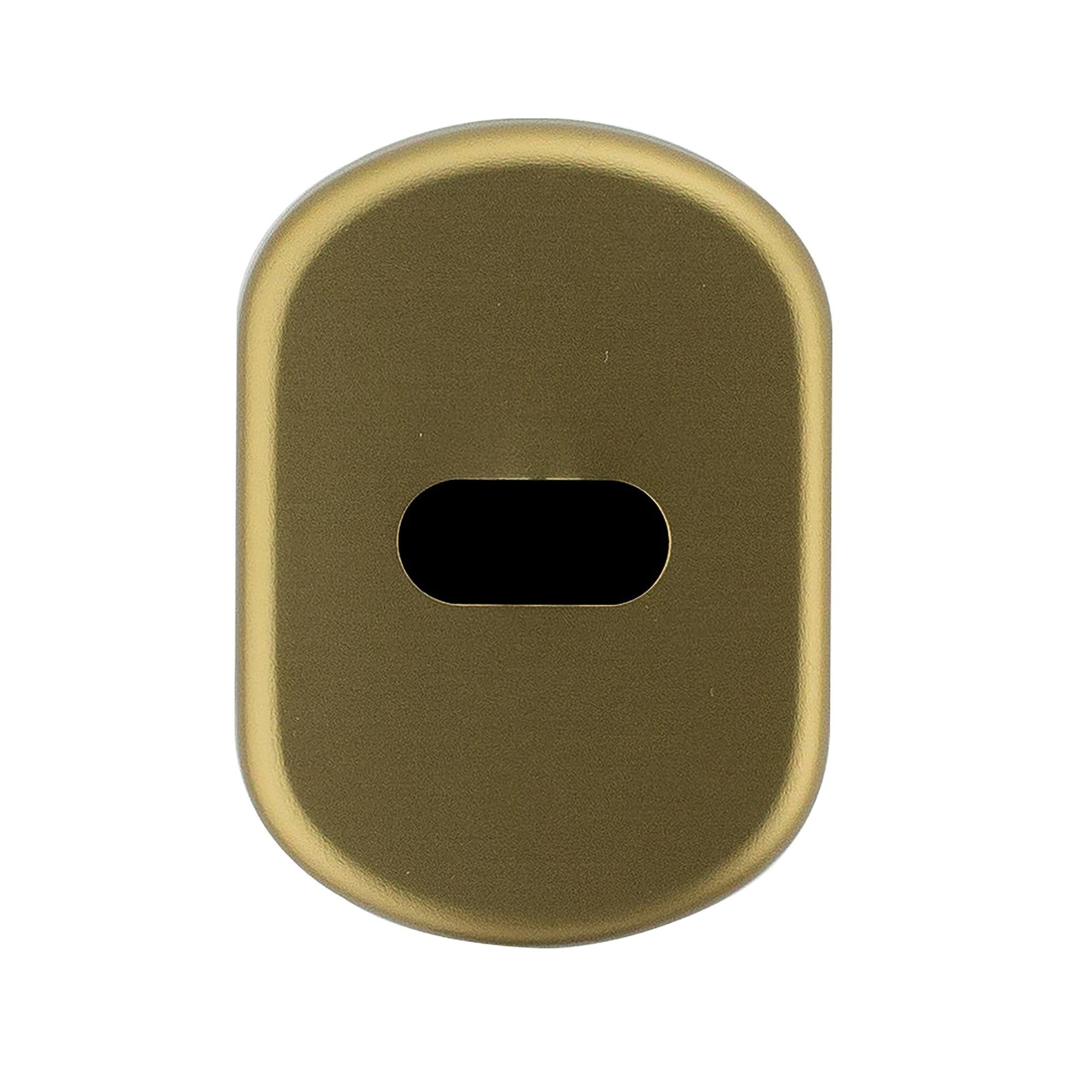 Set di 2 applique da parete in metallo argento ROSETTA