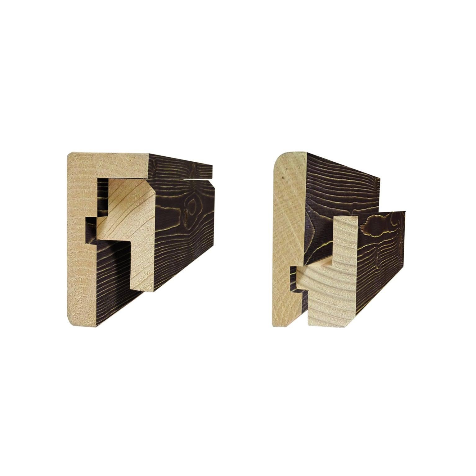 Fermatenda In Legno – 4 Pezzi, Colore Beige, Fermacravatte Per Tende, Accessorio Per Casa E Ufficio, Regolabili - 6