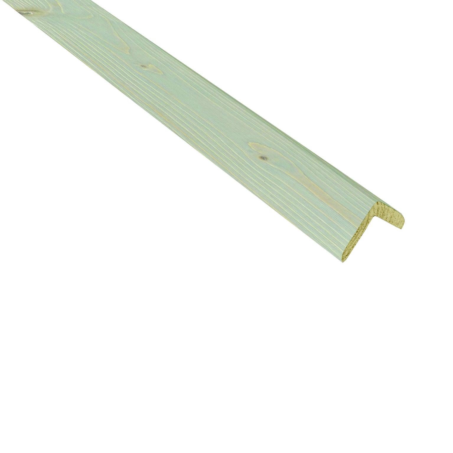 Modanature Decorativa In Legno PH PandaHall - 12 Pezzi 39.6x1.4 Cm, Mezza Perlina Per Armadi, Porte, Pareti