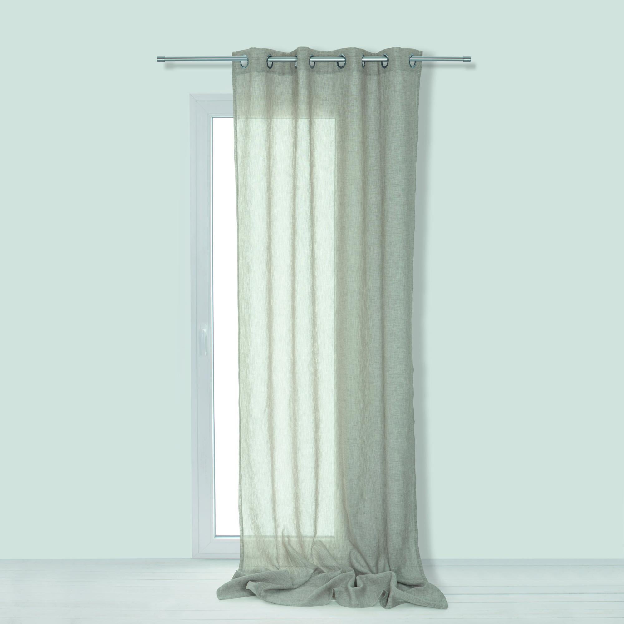 Tenda con occhielli - BEIGE - Casa - 16.00