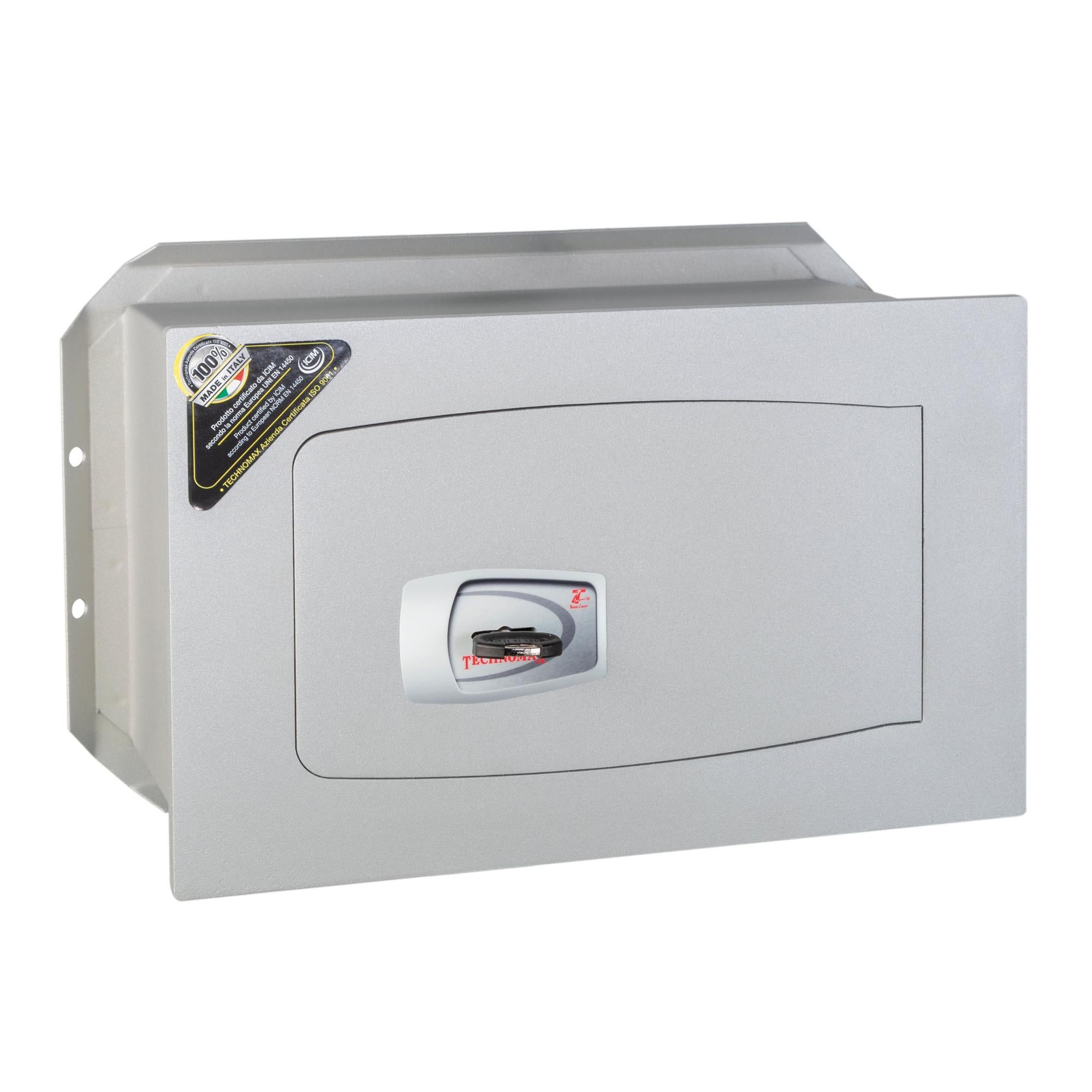 Cassaforte Piccola QWOKR 31x20x20cm - Serratura A Triplo Mappa, Per Muro O Armadio - Foto 9