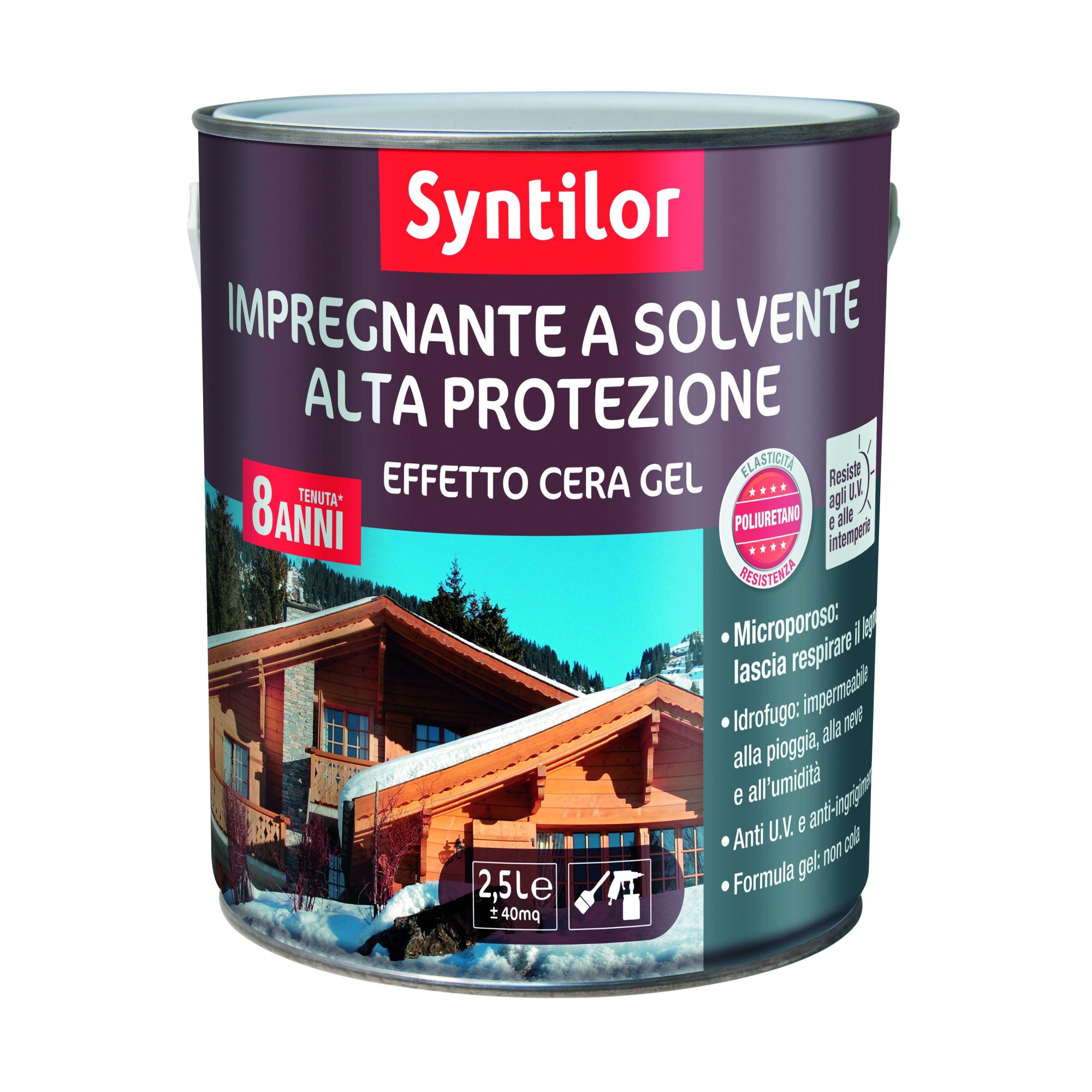 Impregnante Per Legno Da Esterno A Base Solvente SYNTILOR Trasparente - Foto 3