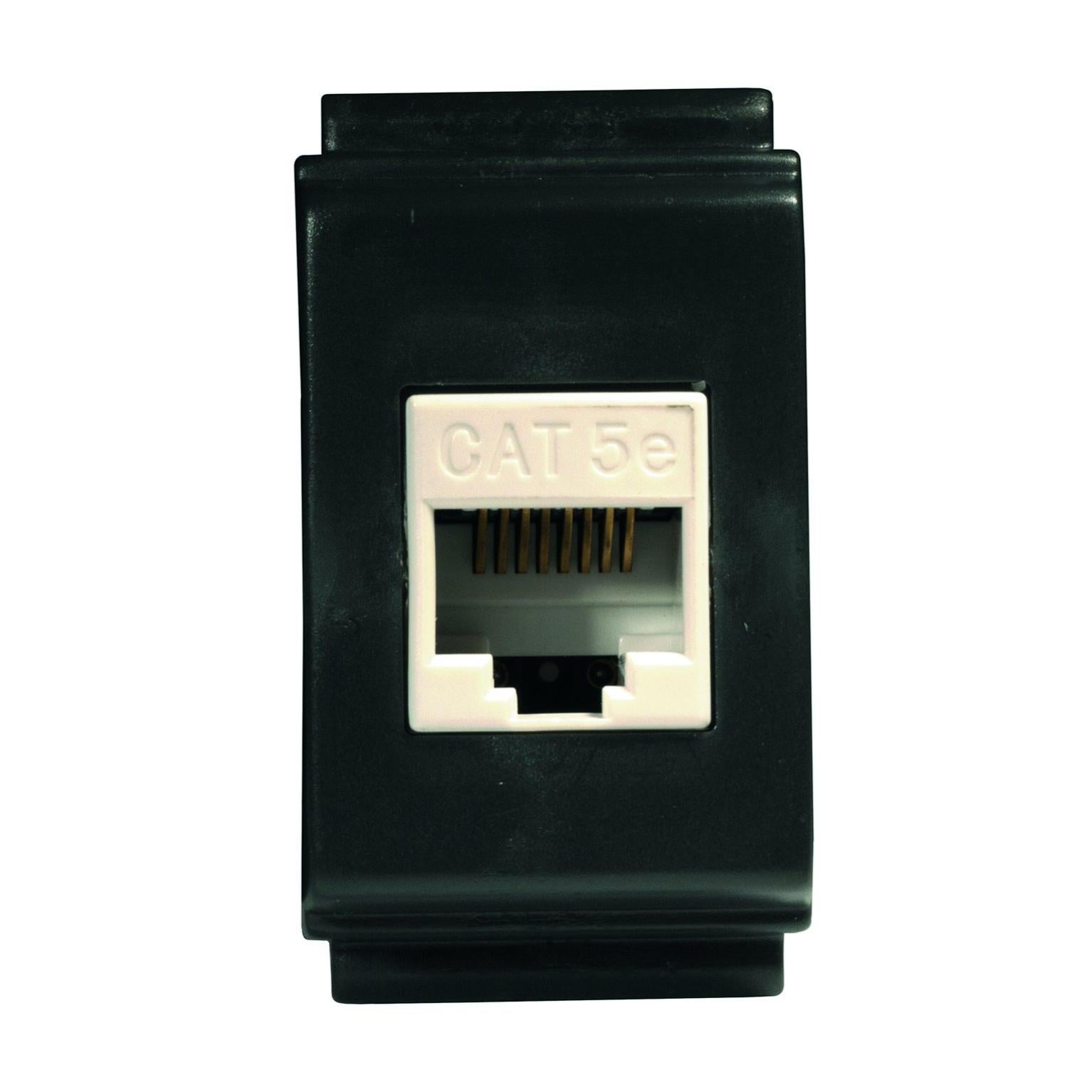 LEGRAND 068239 - Enjoliveur Prise téléphone RJ45 + TV Blanc Céliane