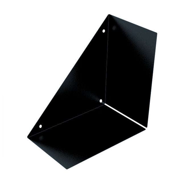 Mensola da parete effetto legno nera cm. H.30 x L.60 x P.22 LEVEL BLACK