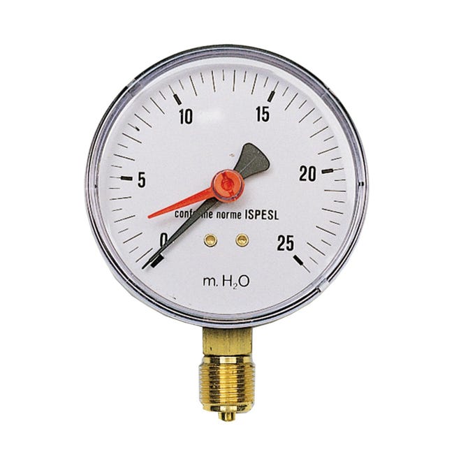 Manometro Gas Caleffi 0-100 Mbar | Attacco Radiale | Classe Di Precisione 1.6 | Per Impianti Gas - Foto 12