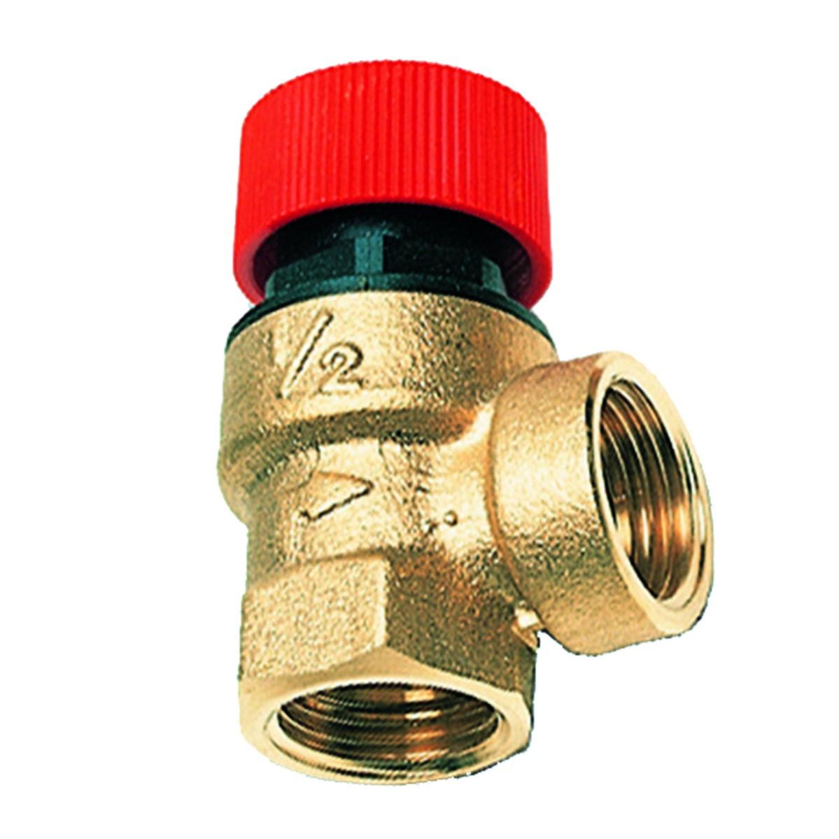 Valvola Di Isolamento A T Cromata 15mm Con Leva E Foro Pieno - Rubinetto Di Servizio A Flusso Totale Per Impianti Idraulici - 2