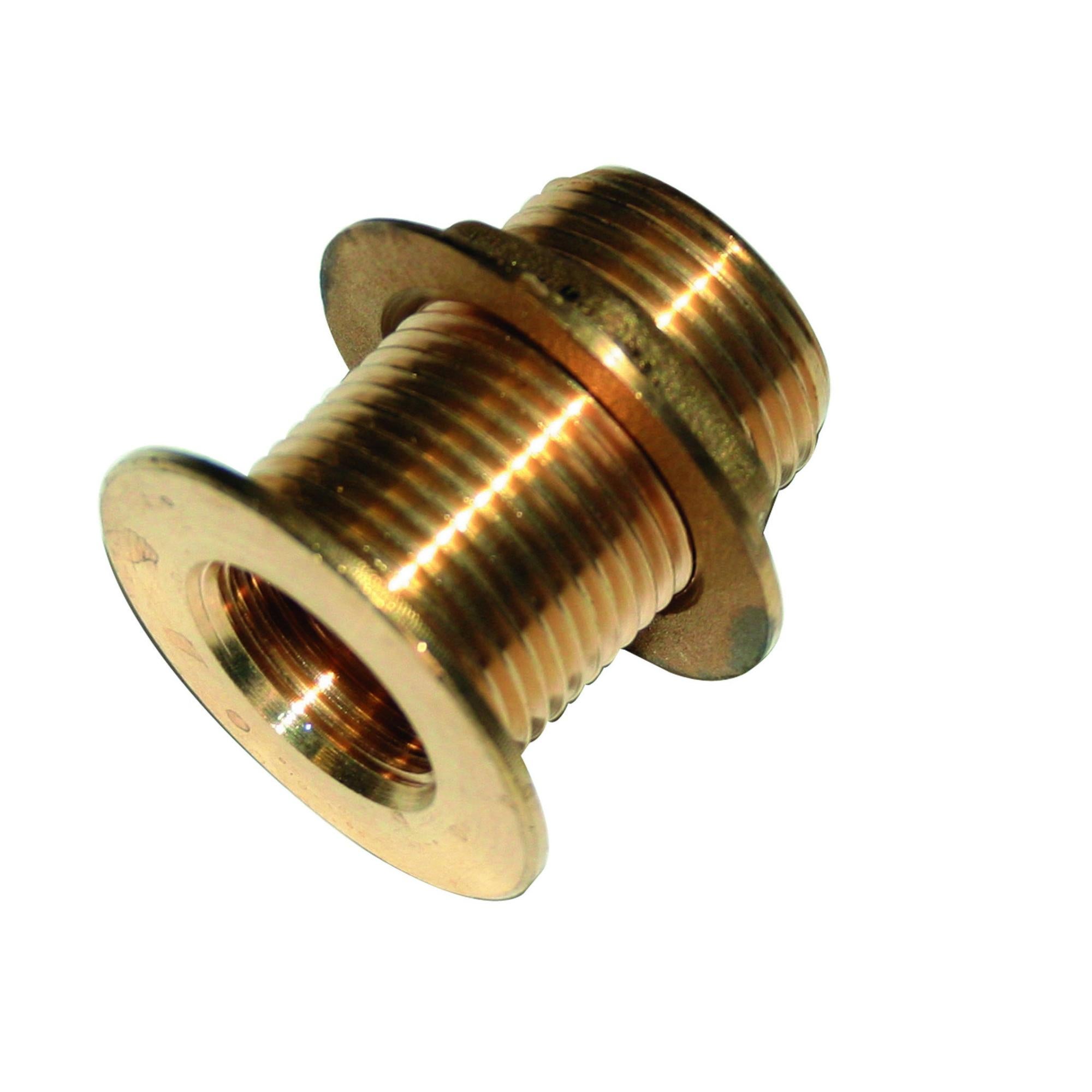 Raccordo In Ottone BSP 1,9 Cm Maschio - 1,9 Cm Femmina Per Contatore Acqua - 2