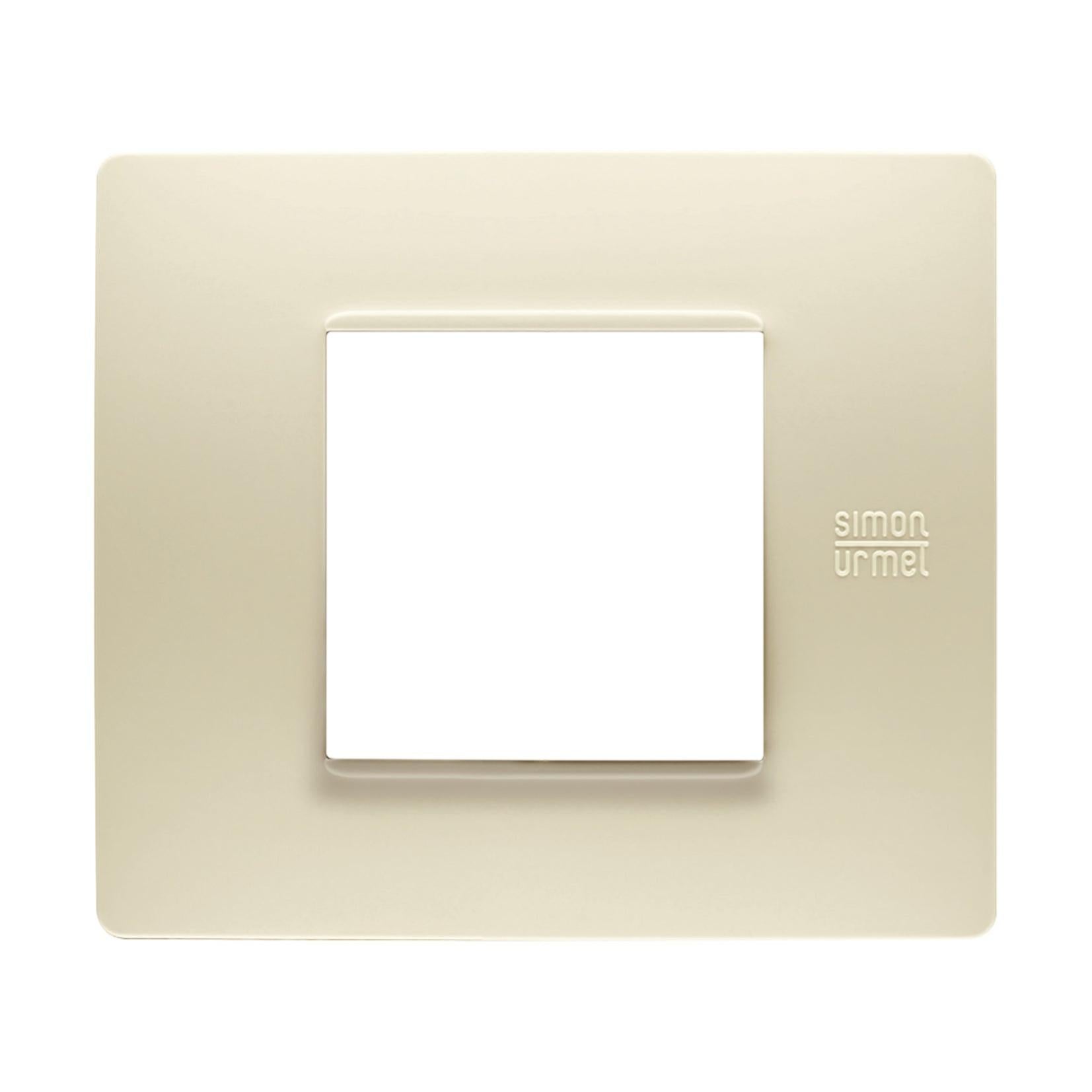 Placca 2 moduli Nea Flexa SIMON URMET bianco ghiaccio | Leroy Merlin