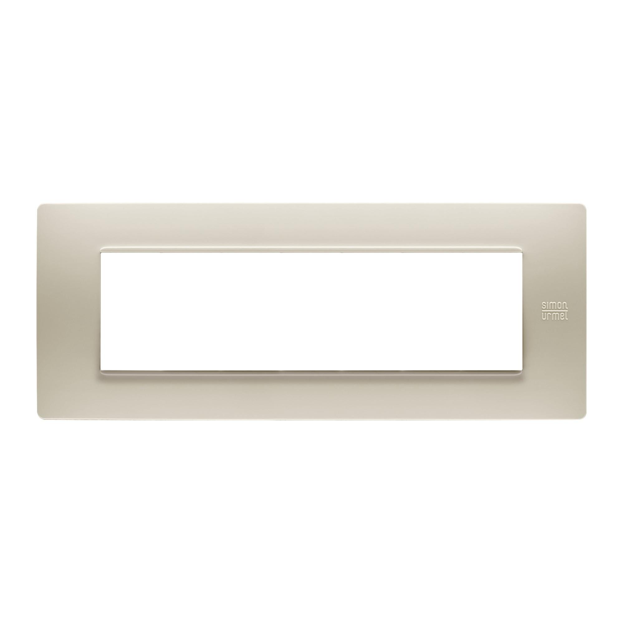 Placca 7 moduli Nea Flexa SIMON URMET grigio titanio | Leroy Merlin Placca 7 moduli Nea Flexa SIMON URMET grigio titanio | Leroy Merlin