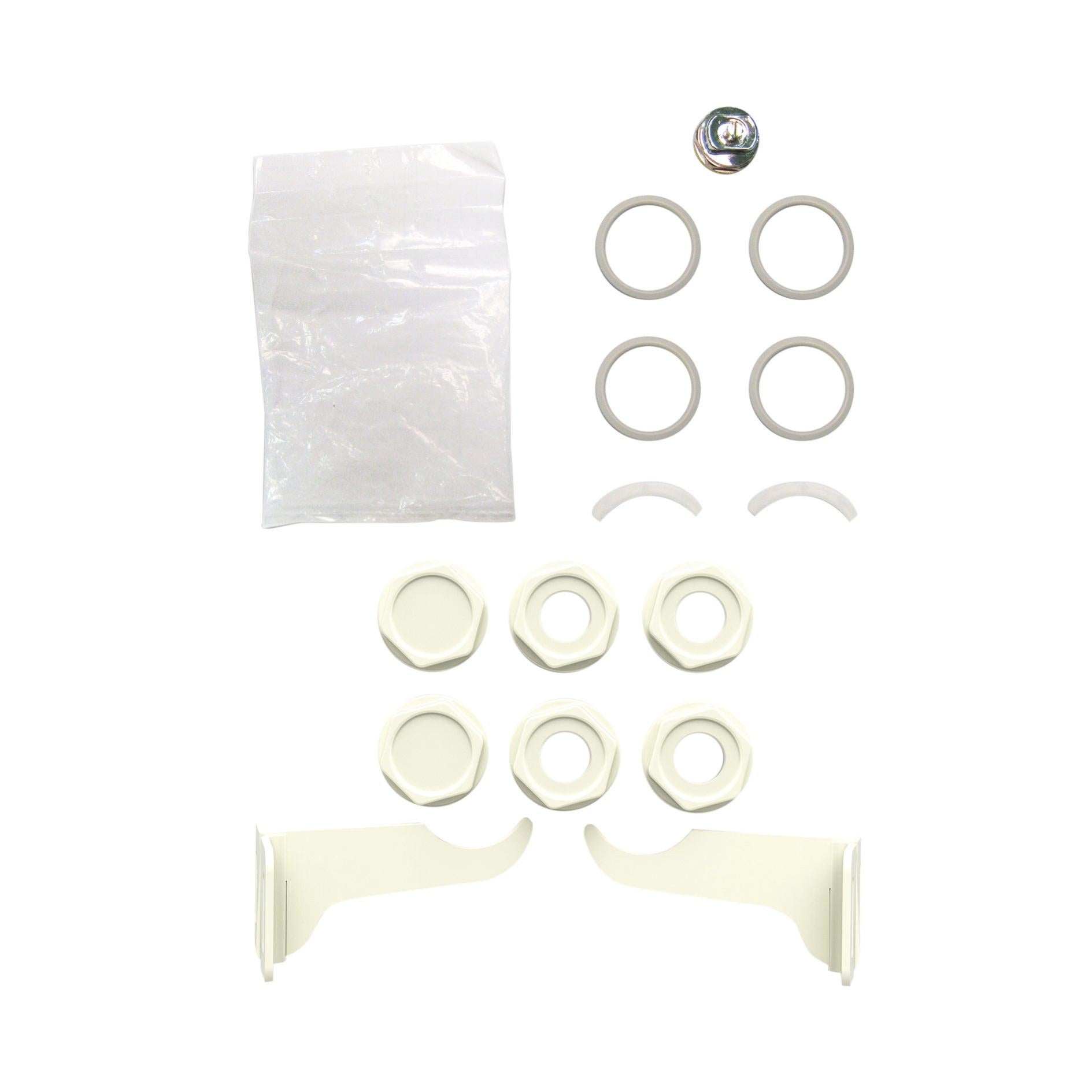 METROX Set 4 Umidificatori In Ceramica Per Termosifone – Geometrici Piatti – 130ml L'uno, Con Ganci Regolabili