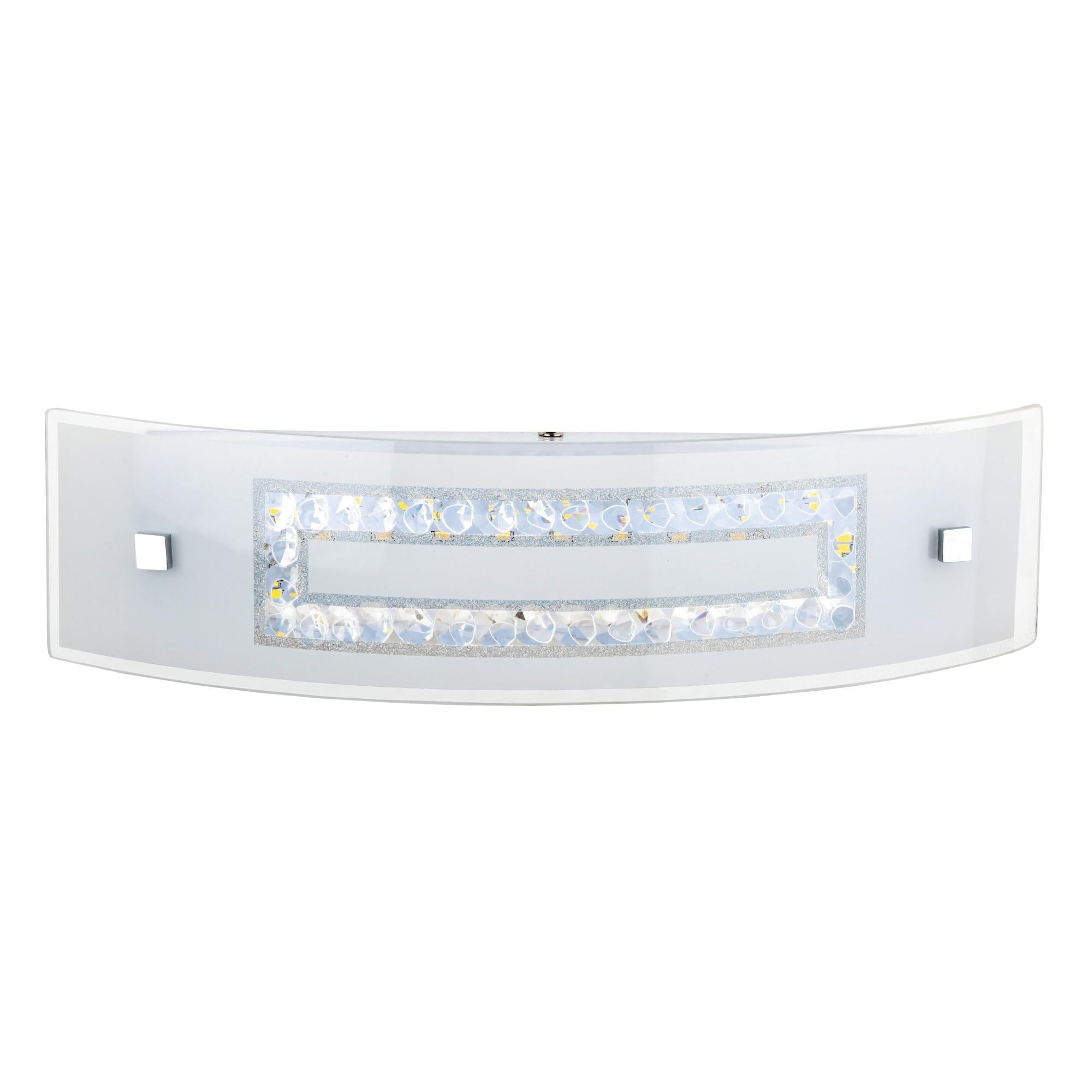 Sospensione classica in vetro d.40 1 luce Girella Bianco