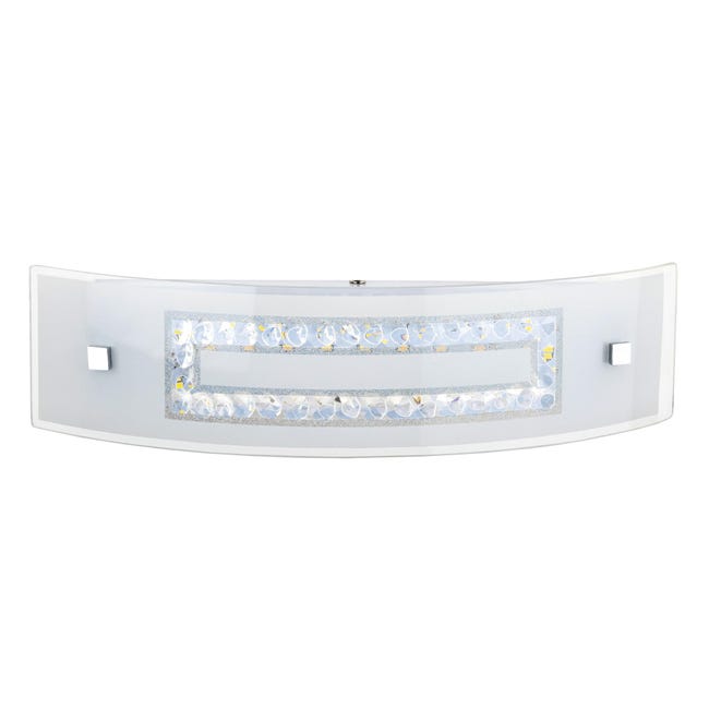 Sospensione classica in vetro d.40 1 luce Girella Bianco Sospensione classica in vetro d.40 1 luce Girella Bianco