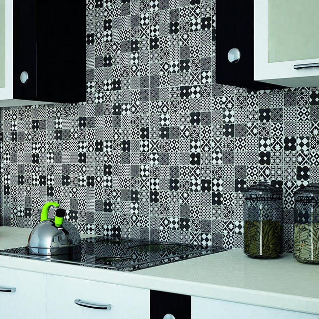 Mosaico misto ardesia, vetro e marmo, Grigio 30x30 - Nepal, Boxer Mosaico misto ardesia, vetro e marmo, Grigio 30x30 - Nepal, Boxer
