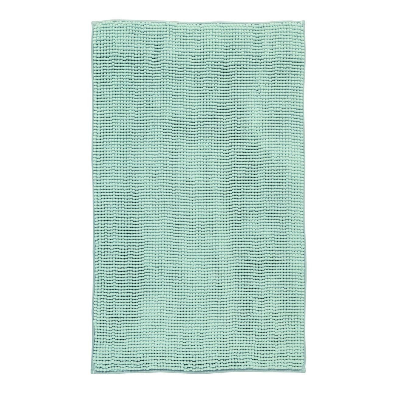 Tappeto bagno verde chiaro in cotone biologico Soft