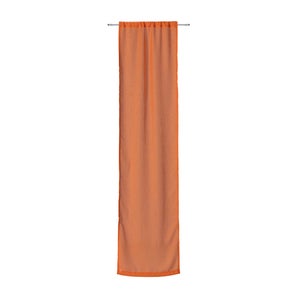 Coppia tendine, tenda a vetro, tendina a vetro regolabili Kendra Azzurro cm  60x150