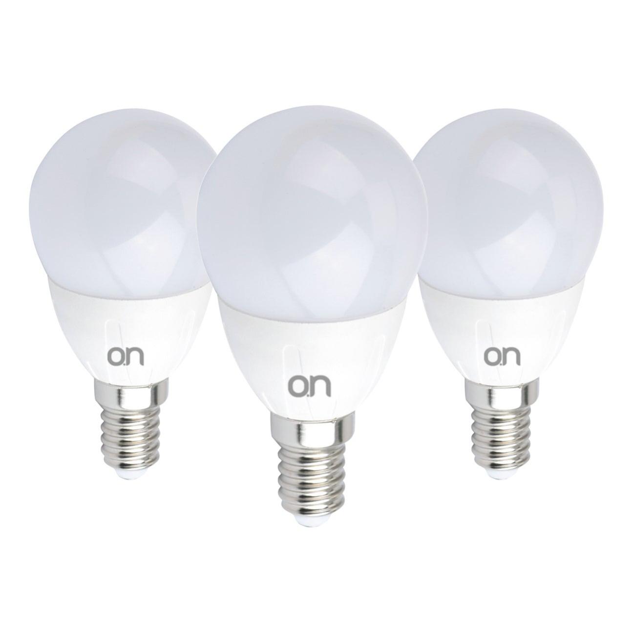 Confezione 20 Lampadine LED Sfera E14 7W Luce Naturale - Risparmio Energetico