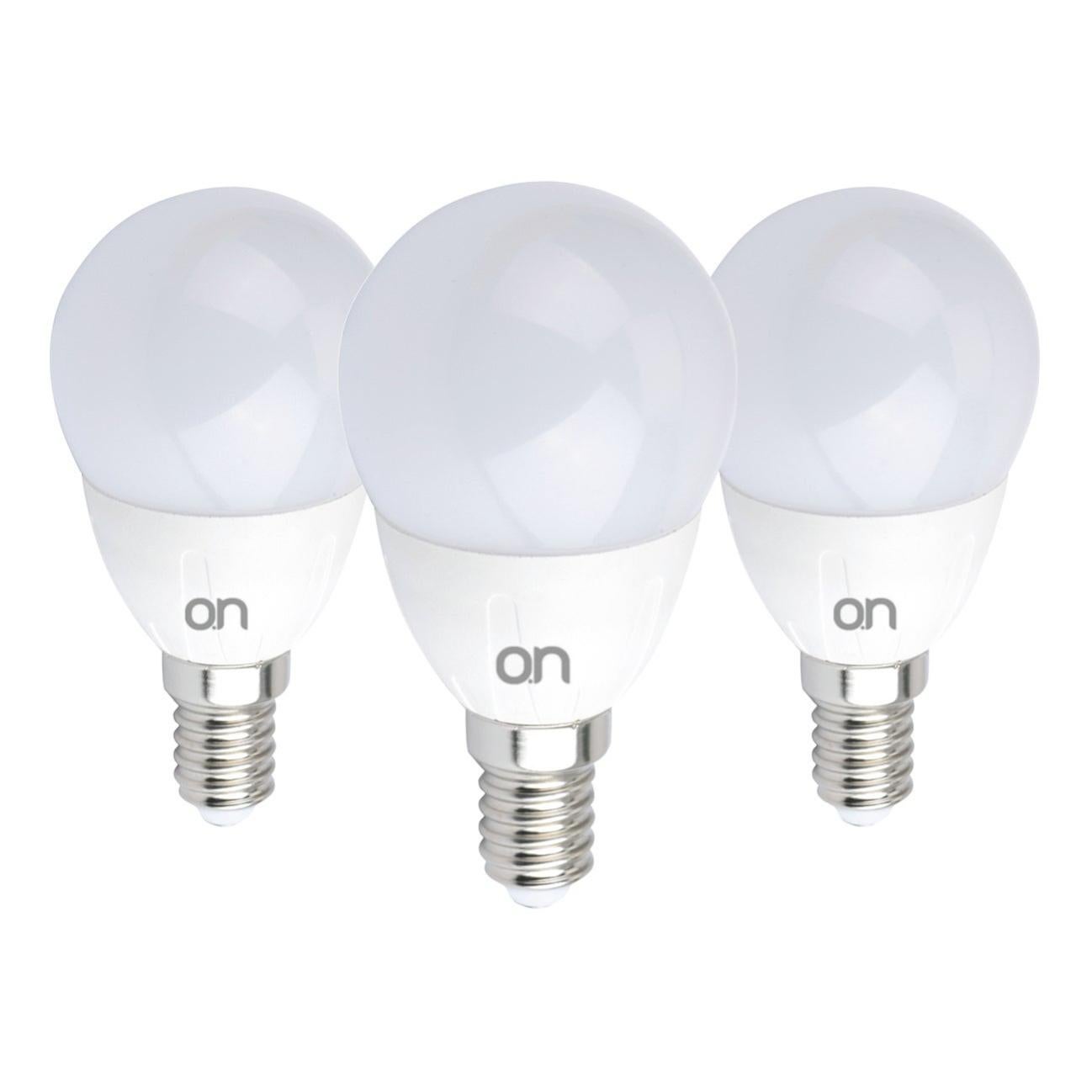 Confezione 20 Lampadine LED Sfera E14 7W Luce Naturale - Risparmio Energetico