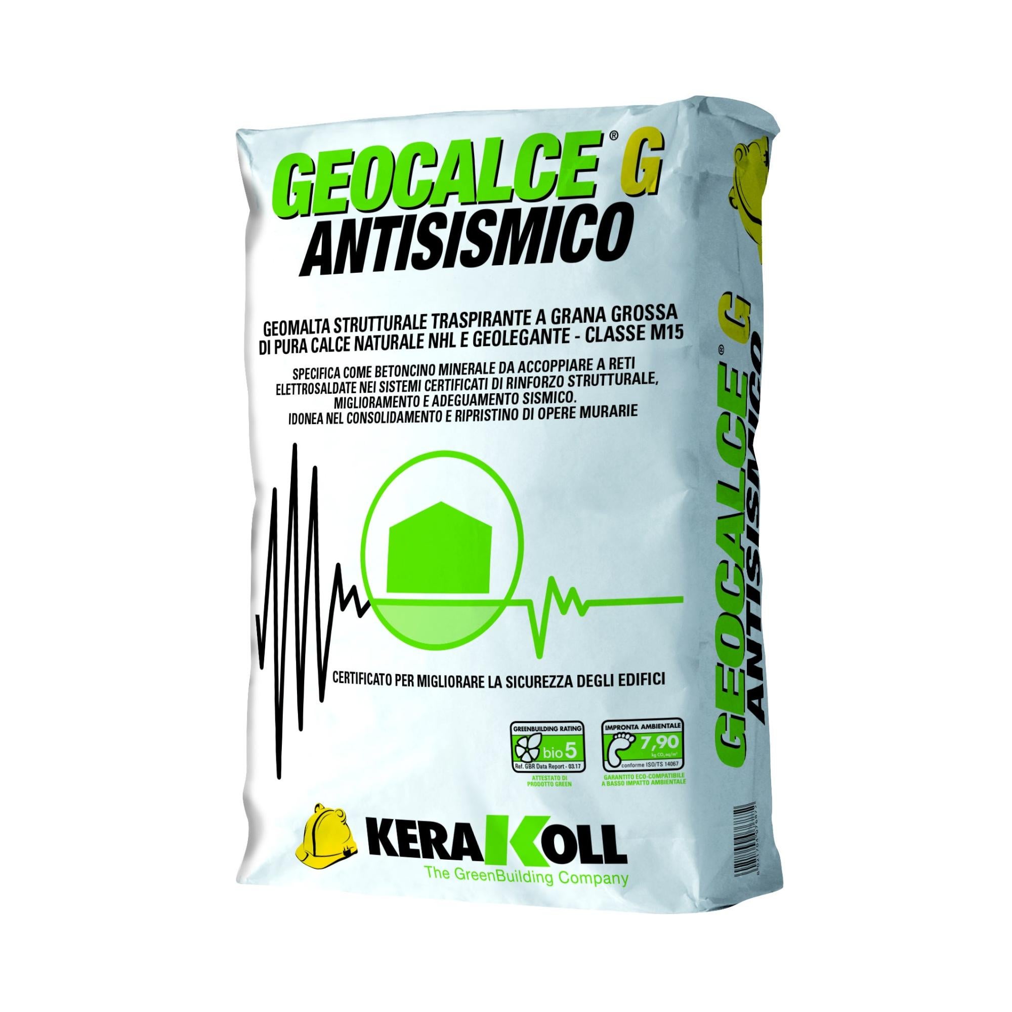 Geocalce Antisismico Kerakoll G - Malta Strutturale Traspirante M15 - Per Rinforzo Murature - Foto 10