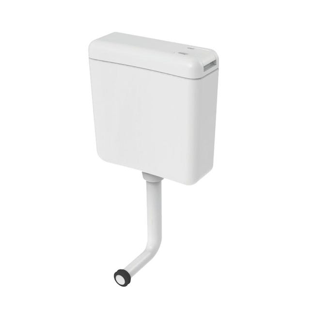 Cassetta WC Scarico Biblo Duo Esterna Da 9 Litri - Senza Rubinetto, Diametro 40mm - Foto 7