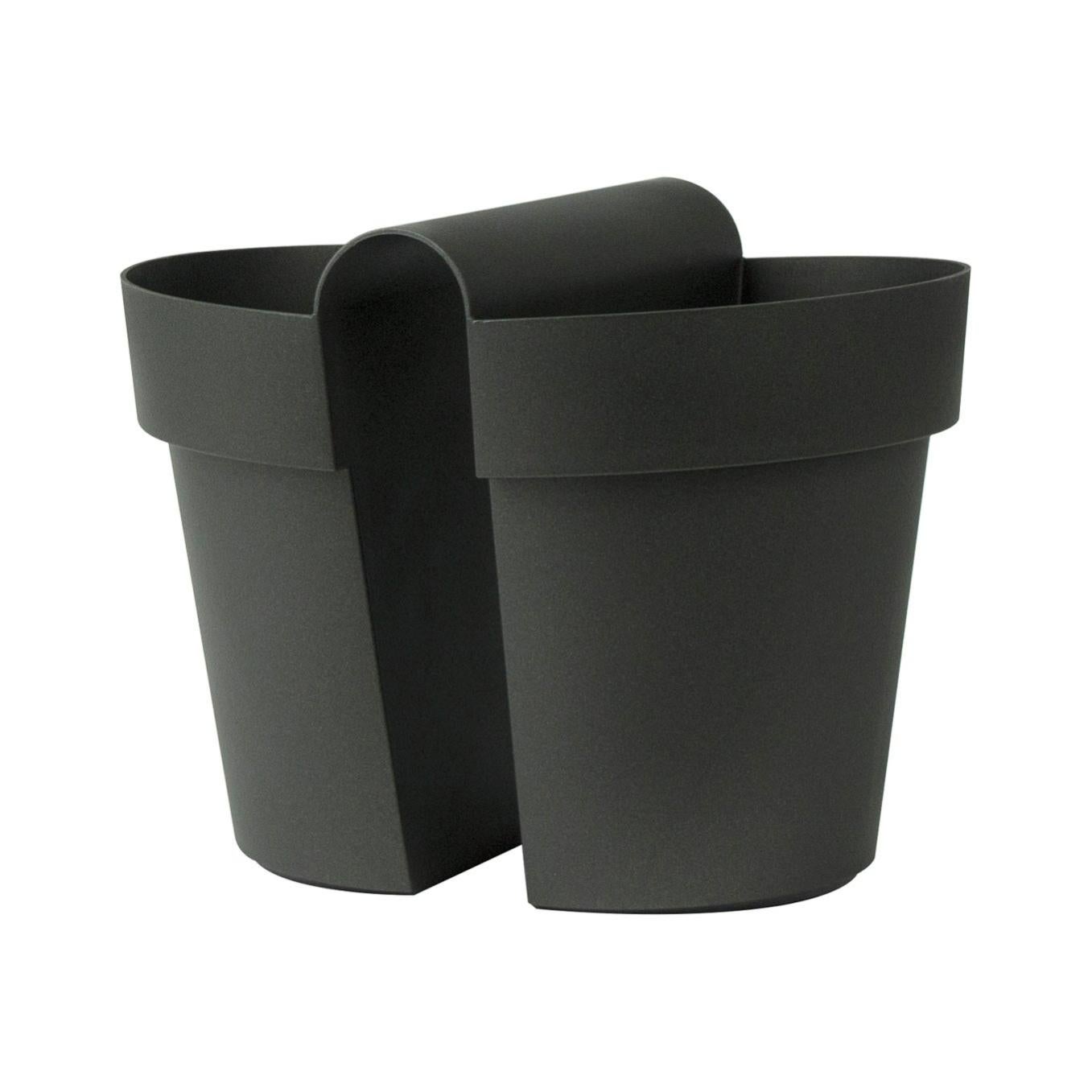 Set 5 Cubi Per Raccolta Differenziata Prosperplast 125 L - Impilabili, Grigi, 25 Litri Ciascuno