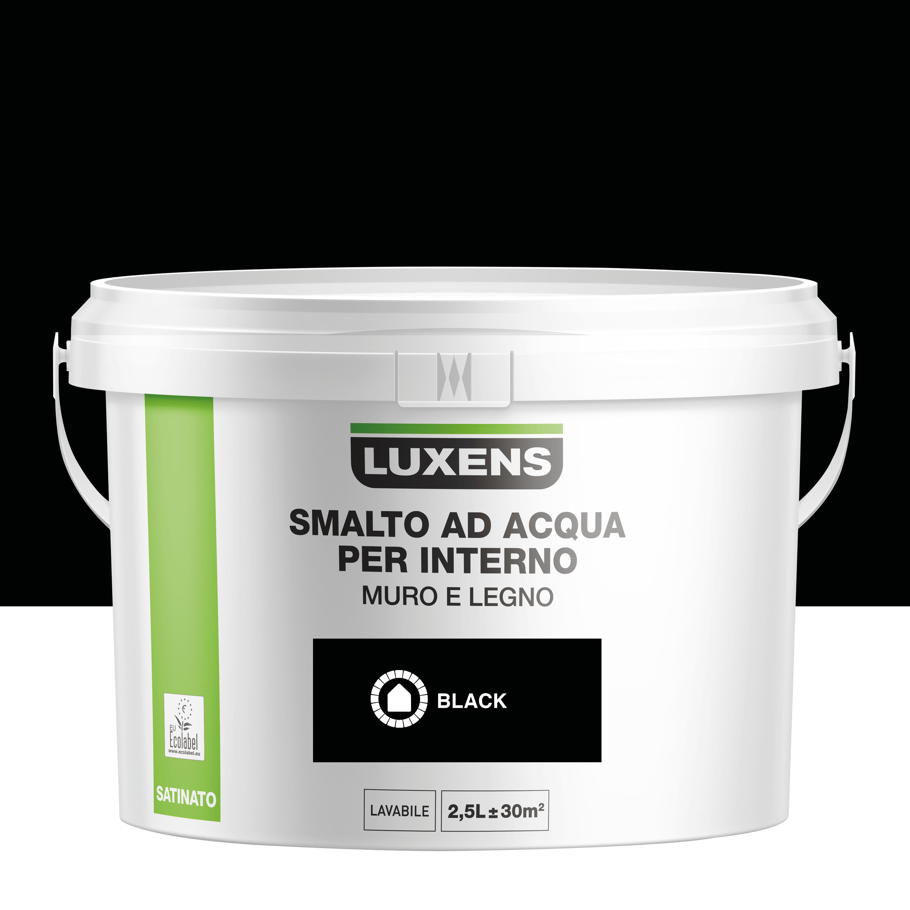 Vernice da esterno per legno LUXENS bianco ral9016, 0.5 L