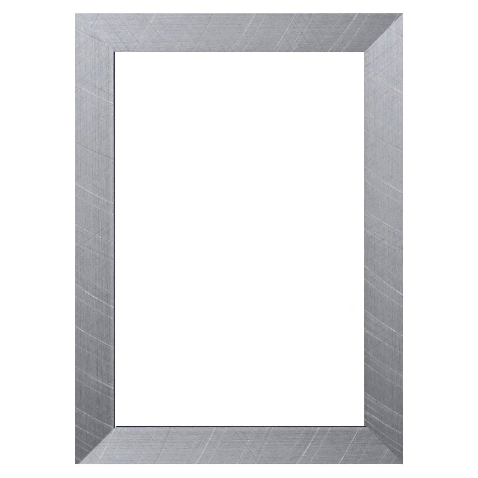 Cornice INSPIRE Tecno argento satinato per foto da 13x18 cm | Leroy Merlin