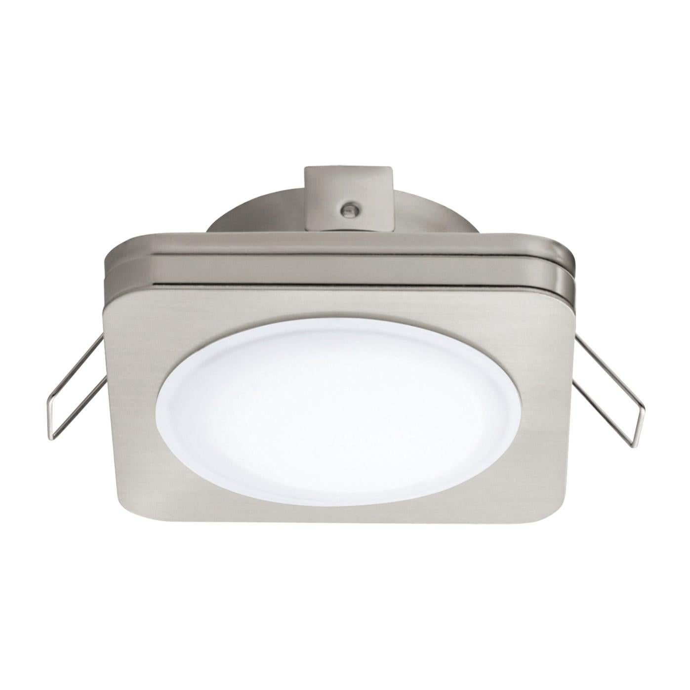 Faretto Fisso Da Incasso Tondo Salabate In Alluminio Bianco, Modulo LED 6w Ip44 Eglo 82479793
