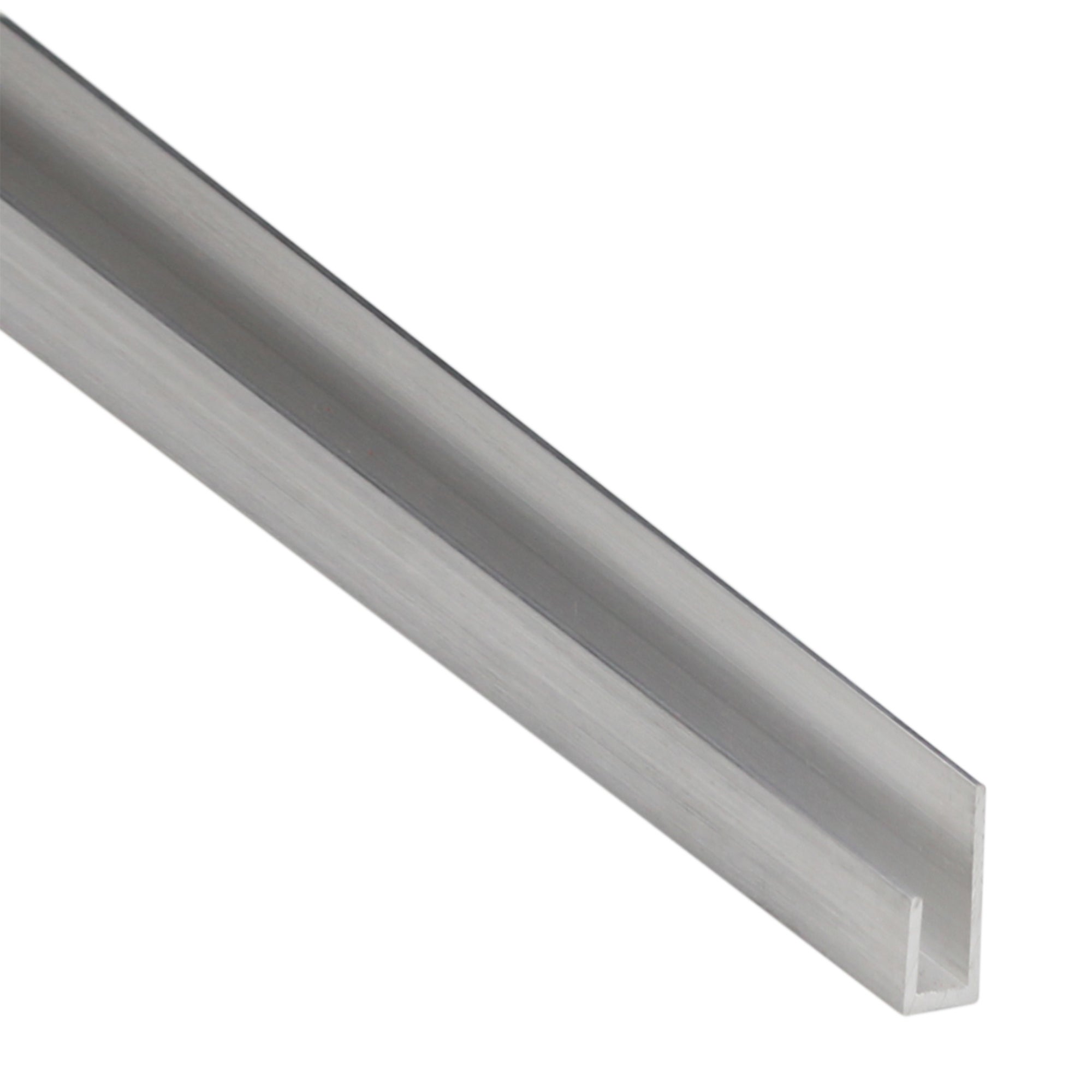 Profilo 2 pezzi IRON in alluminio H 90 x L 6 grigio antracite