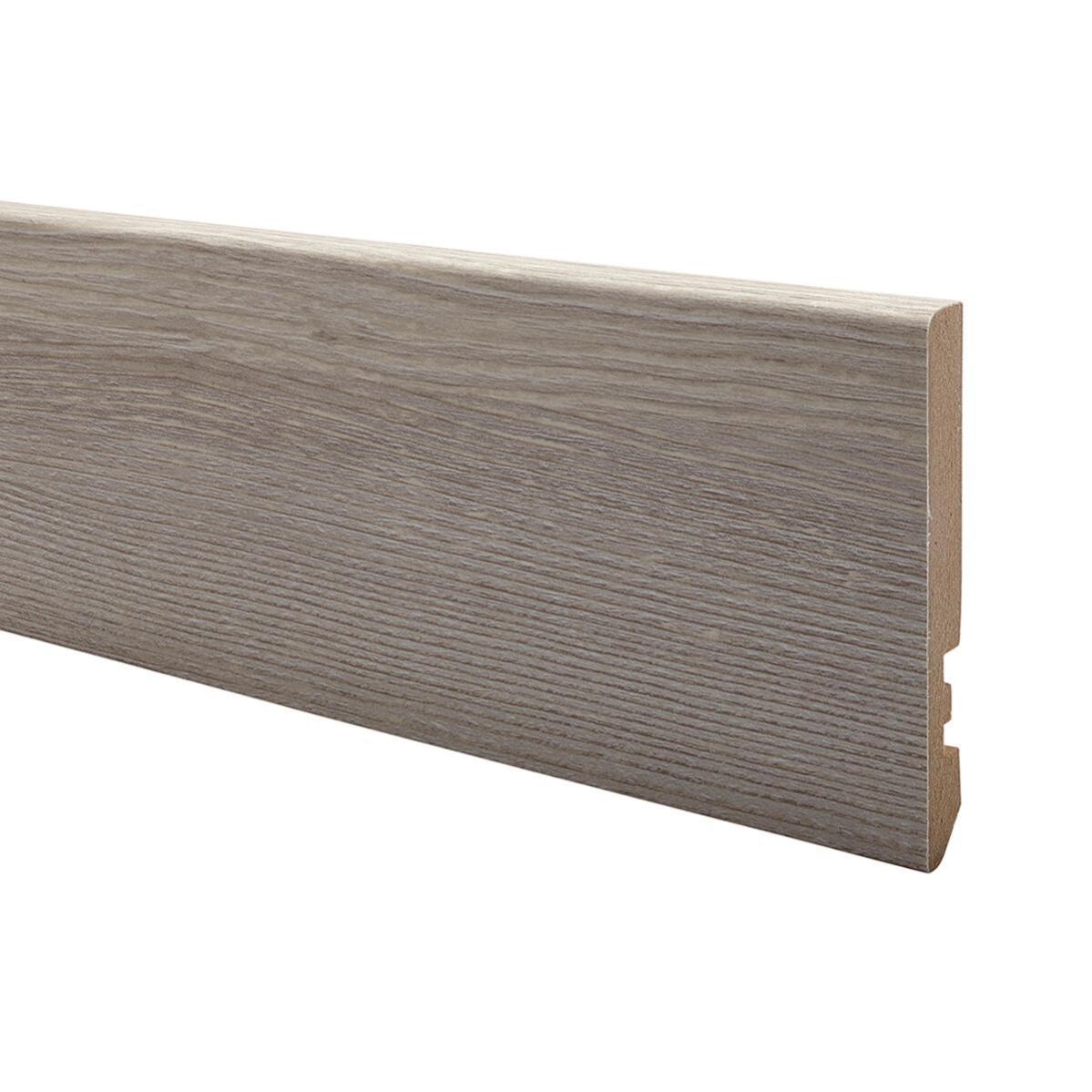 Battiscopa Classic Resort in mdf marrone Sp 10 mm, H 2.2 cm x L 2.2 m ...