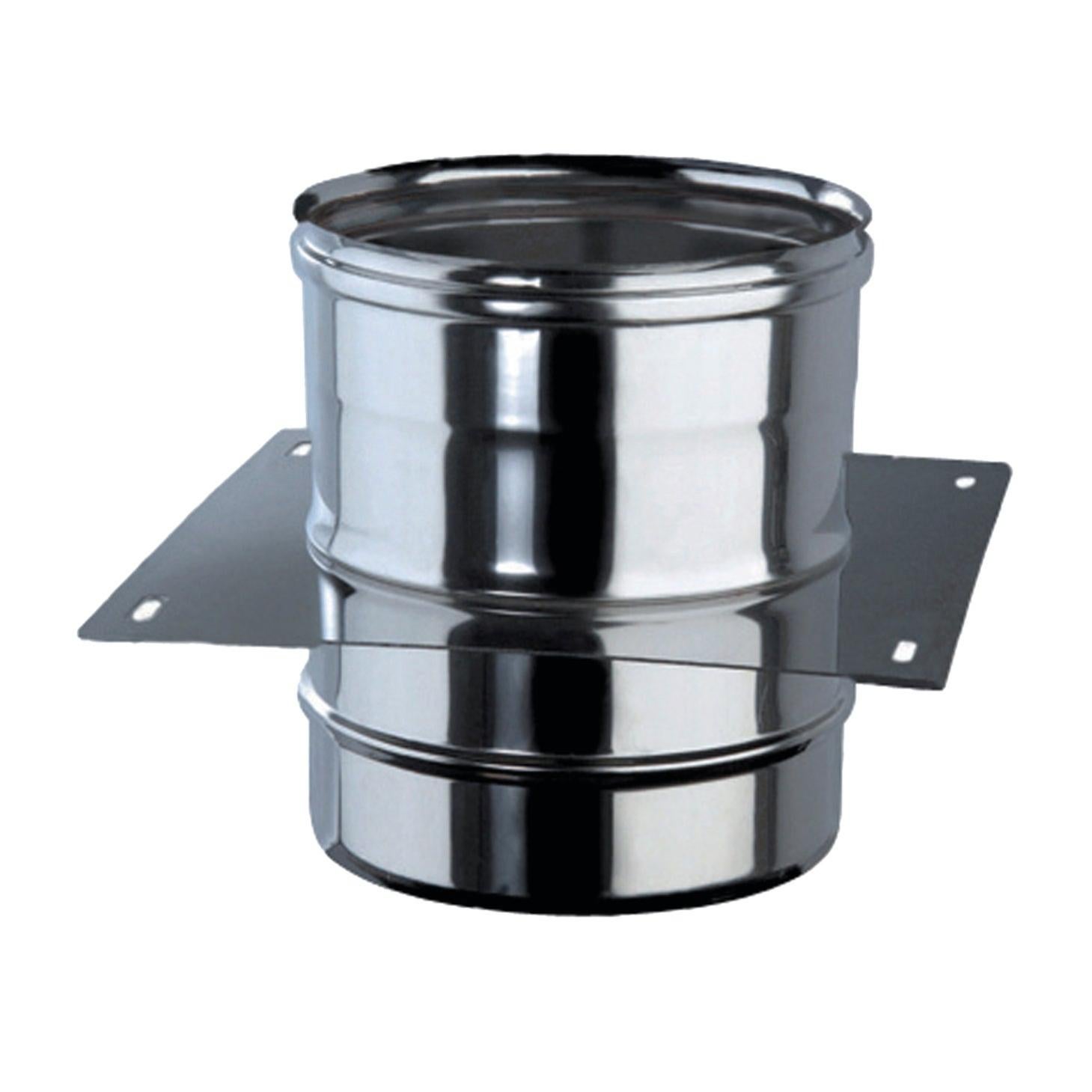 PIASTRA INTERMEDIA D.P. INOX 316/304D. Int. 80 - D. Est. 130