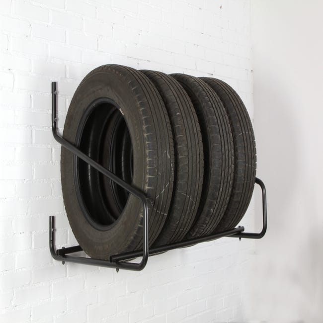 Gancio per garage per pneumatici L 6.65 x H 11.7 cm ferro
