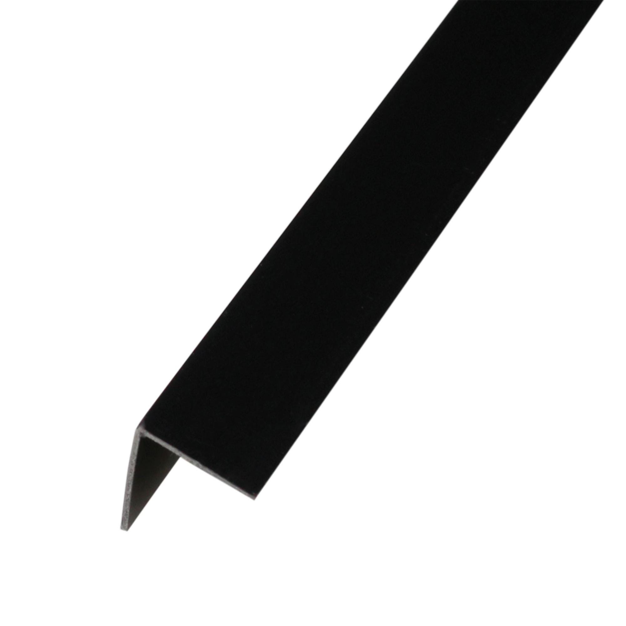 Profilo Angolare Autoadesivo In PVC - 55x40 Mm, Nero, Per Scale E Moquette - Foto 6