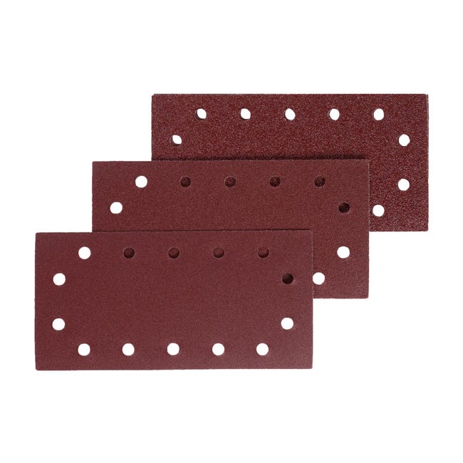Fogli Abrasivi Multiblade 93x230mm - Grana 80, 10 Pezzi | Per Levigatrici Orbitali - Foto 3