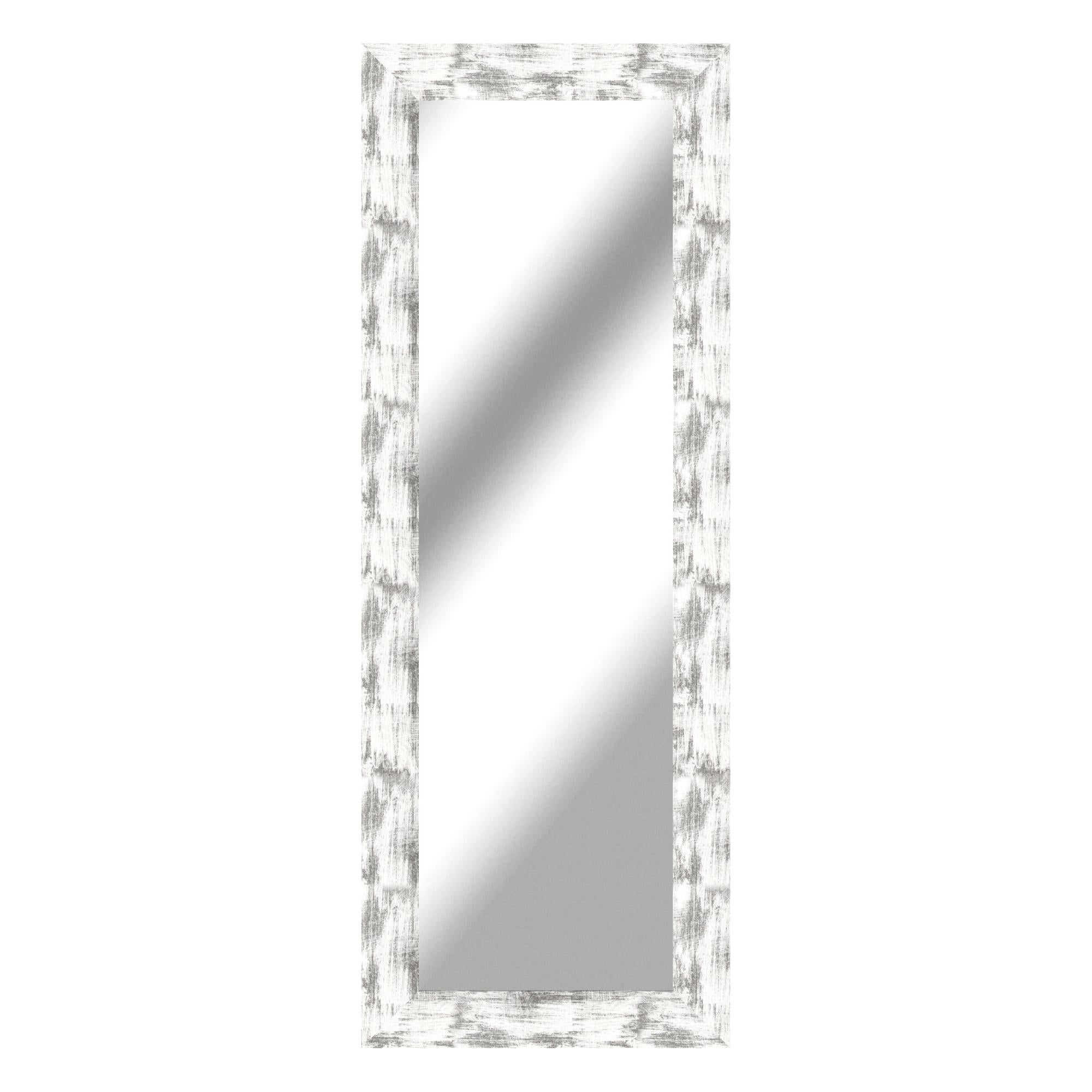 Cornice Misano 57x57 Cm MDF Grigio Satinato Con Vetro Plastico Antiriflesso - Homedecoration